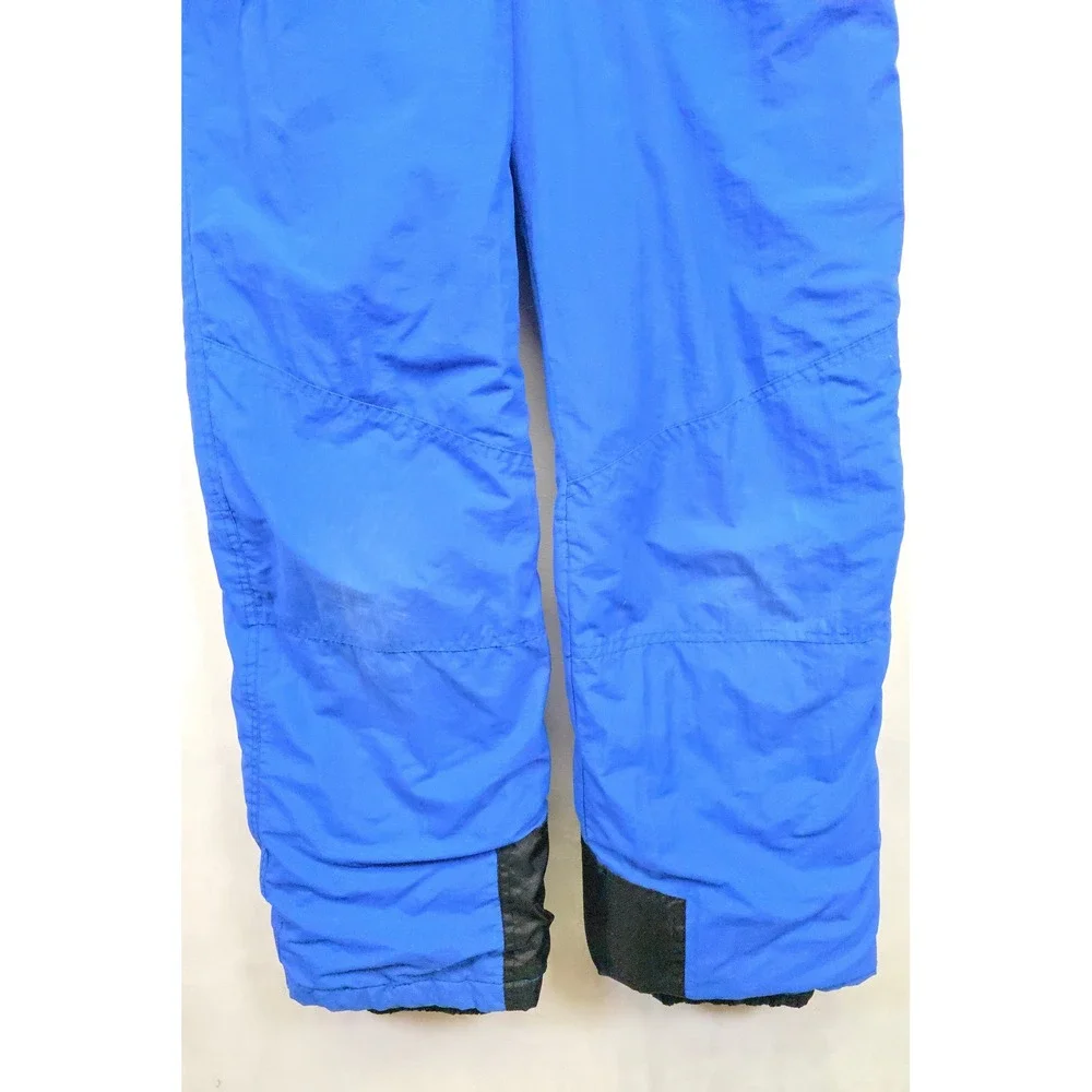 Vintage Inside Edge Ski Suit Youth L‎ Blue Retro Colorblock One Piece Snowboard